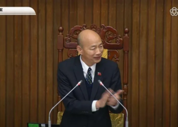 影/藍委黃健豪喜獲龍鳳胎 韓國瑜:今天喜事多立院不能吵架