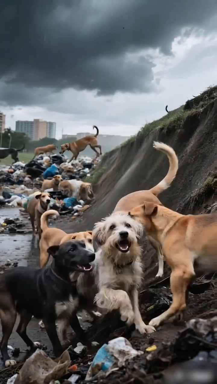 M2805005 An Abandoned Puppy Meets Strange Man What Will Be Waiting for It Part1 part 2