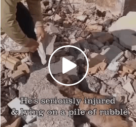 M0805008 He was seriously hit by car then left alone on rubble of brick to die slowly Part 2